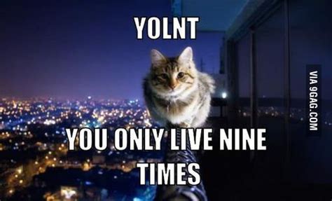 You Only Live Nine Times 9GAG