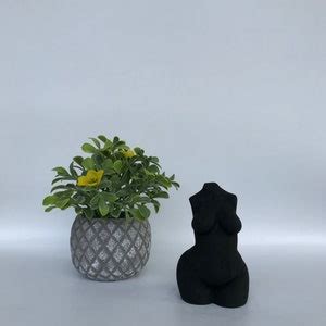 Curvy Plus Size Goddess Torso Statue Body Positive Art Gift Idea Feminine Nude Art Female