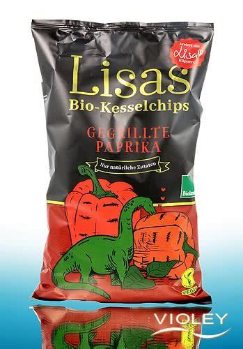 Lisa S Organic Kettle Chips Smoked Paprika G At Violey