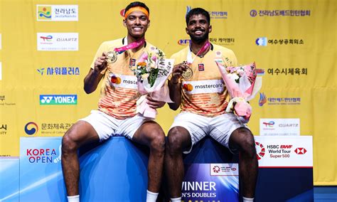 Satwik Chirag Defeat World No Pair To Win Korea Open Lift