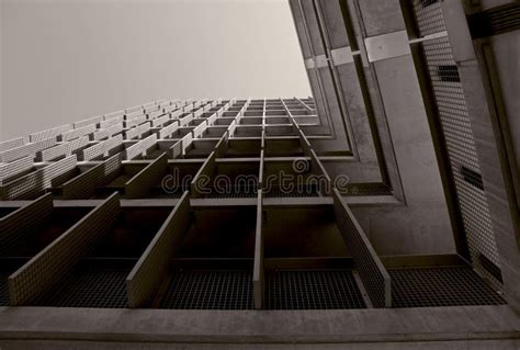 Artistic Exterior Facade Of The Pacific Hall Ucsd Building Exterior