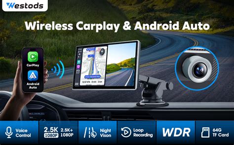 Westods Upgrade Wireless Apple Carplay Android Auto With K Dash