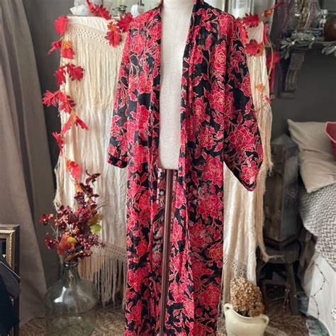 Victoria S Secret Intimates Sleepwear Vintage Victorias Secret Floral Robe Lingerie