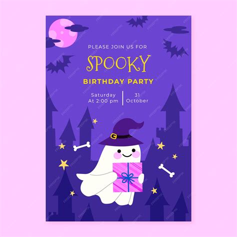 halloween birthday invite 5