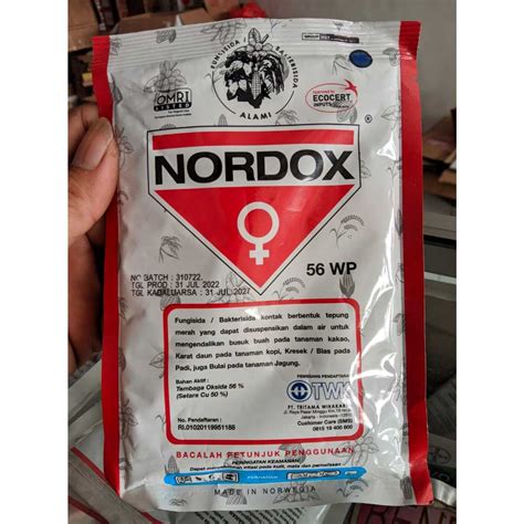 Jual Fungisida Bakterisida NORDOX 56 WP 100 Gram Shopee Indonesia