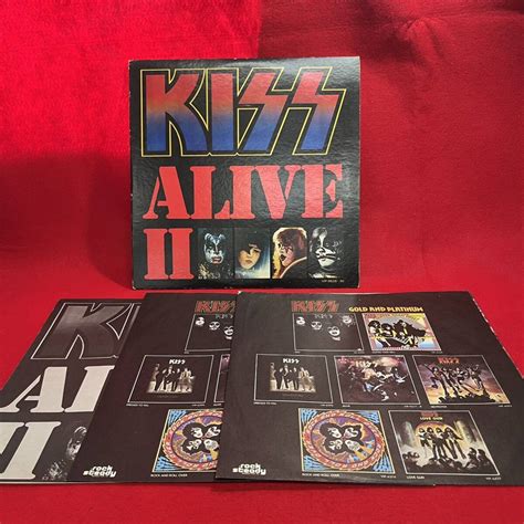 Yahooオークション Kiss AliveⅡ Lp レコード 帯なし ブックレット付