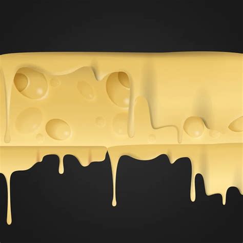 Melted Cheese Vector Images Depositphotos