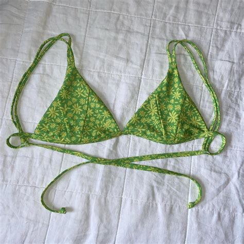 Kulani Kini Triangle Bikini Top Retail Price Depop
