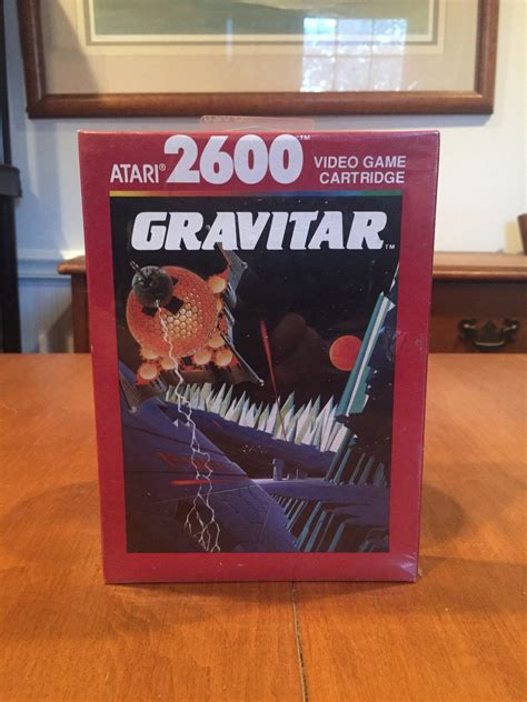 Gravitar Atari 2600 Atari 7800 Compatible Video Game 1988 NIB