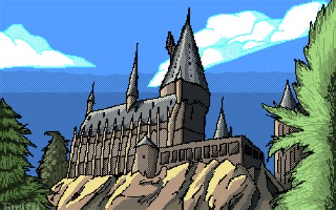 Pixel Hogwarts by Timitu on DeviantArt