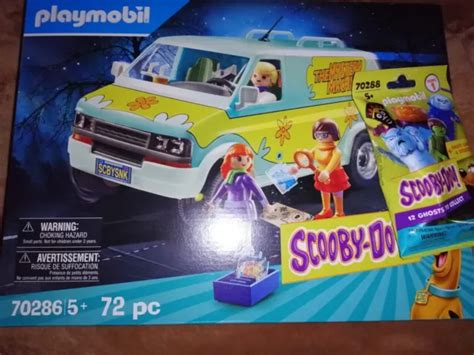 Playmobil Scooby Doo Mystery Machine Pochette Fant Me Eur