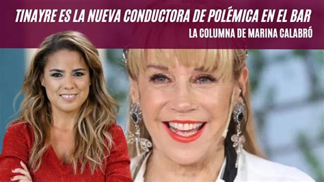 Marcela Tinayre Ser La Nueva Conductora De Pol Mica En El Bar La