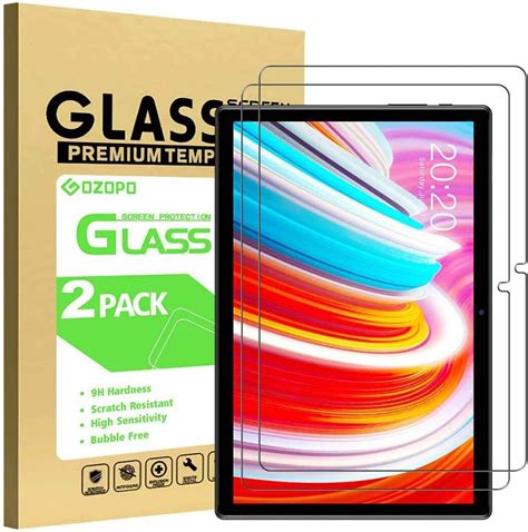 Amazon.com: ONN 10.1 inch Tablet PRO Screen Protector, Tempered Glass ...