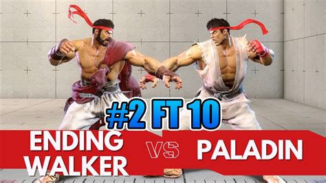 SF6 2 FT10 EndingWalker Ryu Vs Paladin Ryu Street Fighter 6