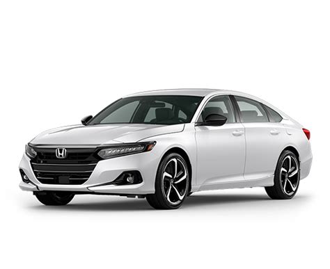 2022 White Honda Accord Sport