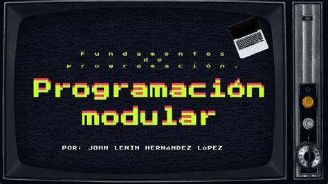 Programación modular