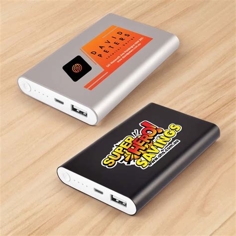 Custom Printed Promotional Octavius Power Bank NZ Custom Gear