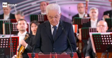 Festa Della Repubblica L Appello Di Mattarella Per Gaza Impegnarsi