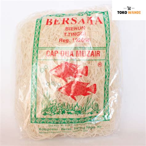 Jual Bihun Medan Cap Dua Mujair Bihun Muzair Shopee Indonesia