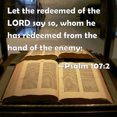 Let The Redeemed Of The Lord Say So! – Corinth Baptist Church