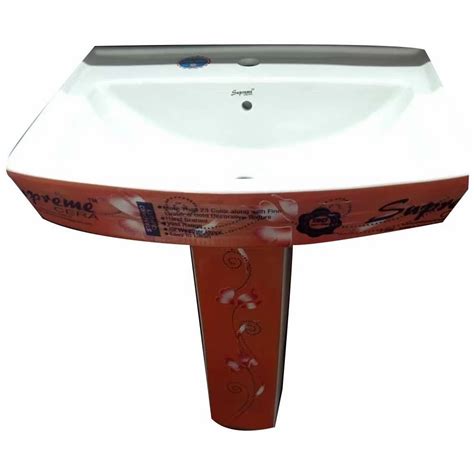 Rectangular Ceramic Pedestal Wash Basin At Rs Cera Wash Basins