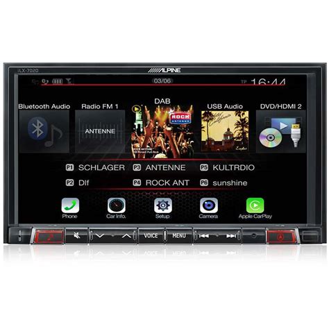 Alpine iLX-702D. Stacja multimedialna 2 Din 7 cali - sklep Centrum Audio