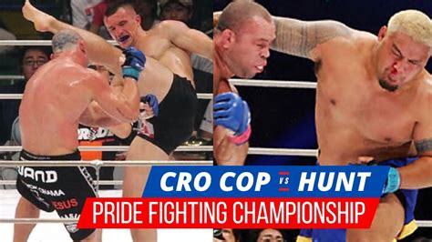 Brutal Knockout Mark Hunt Vs Mirko Cro Cop Bossg Gaming Youtube