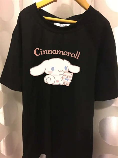 Cute Loose Cinnamoroll T Shirt Kuru Store