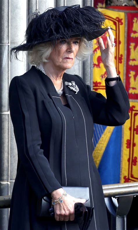 Queen Camilla Attends Thanksgiving Service for the Life of Queen ...