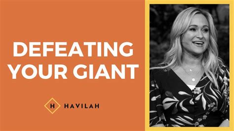 Defeating Your Giant Havilah Cunnington Youtube