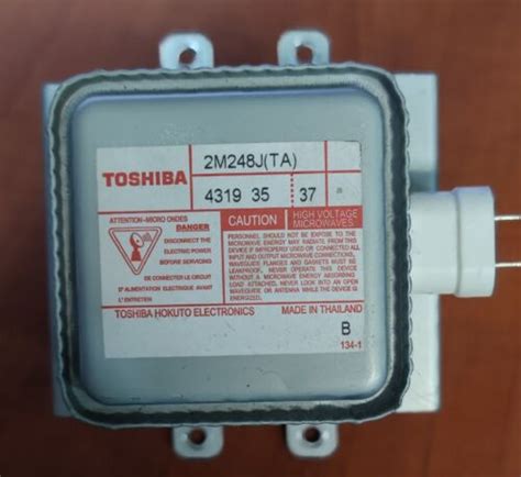 Toshiba 2m248j Ta Microwave Magnetron Tube Ebay