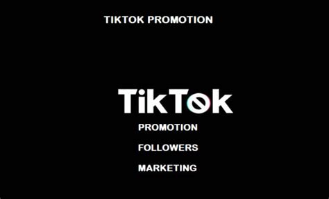 Do Tiktok Promotion Tik Tok Promote Marketing Tiktok Followers By Iconuiux Fiverr