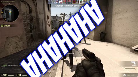 CS GO DA BİR KIZ Rekabetçi Komik Montaj Türkçe Anlar CS GO Counter