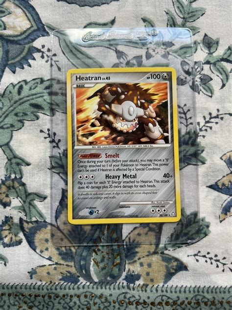 Heatran Legends Awakened Rare Non Holo Nm Pok Mon Card Tcg