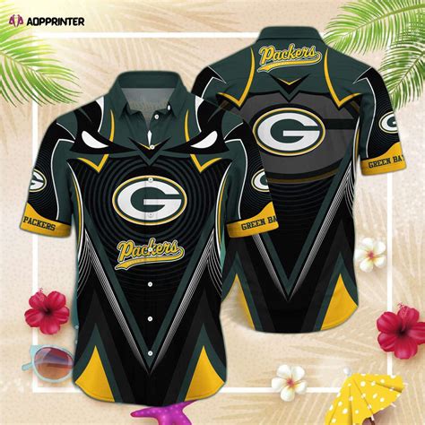 Green Bay Packers Nfl Hawaiian Shirts Aopprinter