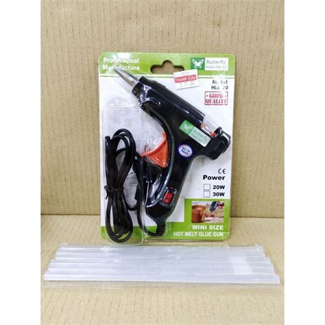 EX Pistol Silikon Gam Hot Melt Glue Gun Kecil Percuma Batang Gam Shopee Malaysia