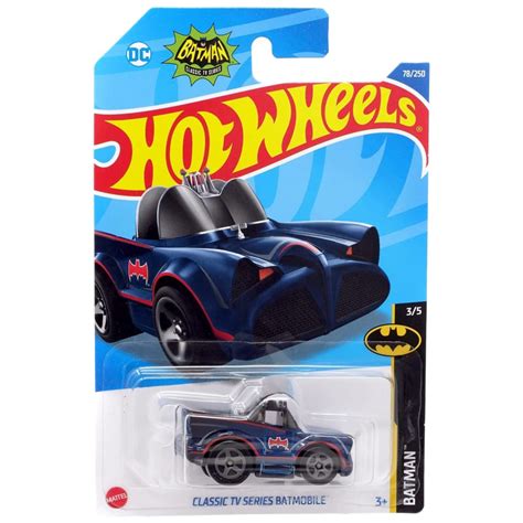 Đồ Chơi Mô Hình Siêu Xe Hot Wheels C4982 78 250 Classic TV Series Batmobil FAHASA
