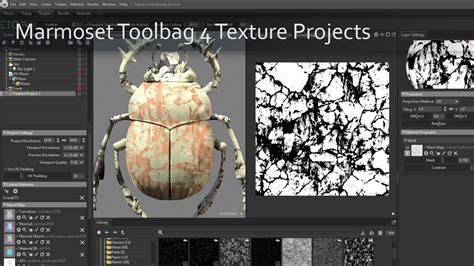 Marmoset toolbag materials tiling - lopsa