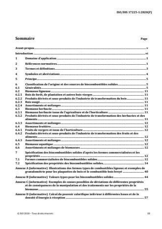 ISO DIS 17225 1 Solid Biofuels Fuel Specifications And Classes