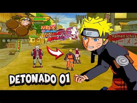 O INÍCIO DE GAMEPLAY DO NARUTO SHIPPUDEN ULTIMATE NINJA 5 PS2