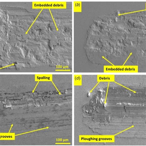 Morphologies Of The Worn Surface Of As Sintered Alloys At N A