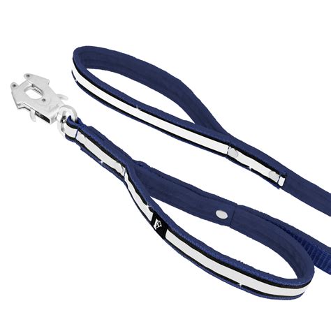 Smycz z odblaskiem Guard Leash Safe Navy Blue Wysoka jakość