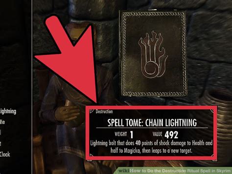 How to Do the Destruction Ritual Spell in Skyrim: 13 Steps