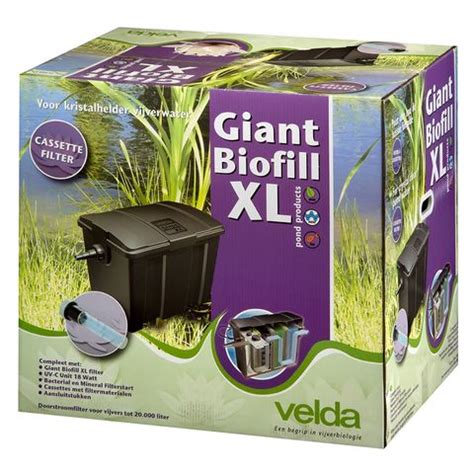 Biofilter Vijver Kopen Velda Biologische Vijverfilters Online