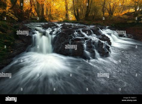 Rivière Qui Coule Sur Les Rochers Banque De Photographies Et Dimages à