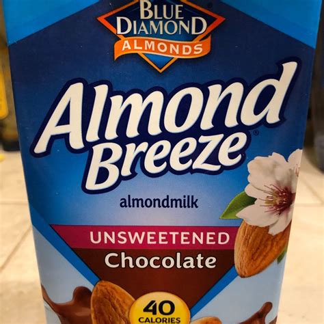 Blue Diamond Unsweetened Chocolate Almond Milk Reviews Abillion