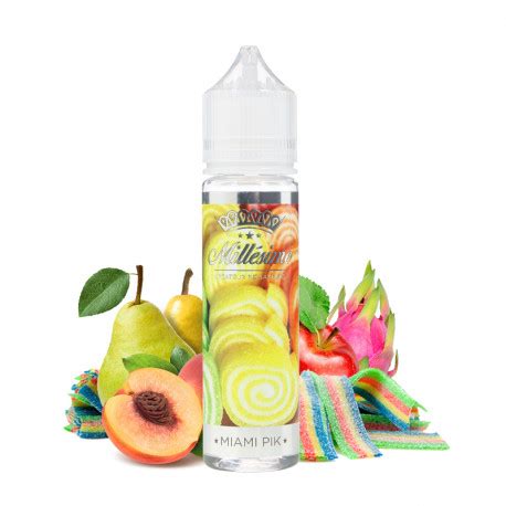 E Liquide Miami Pik Ml Par Mill Sime Bonbon Aux Fruits A L