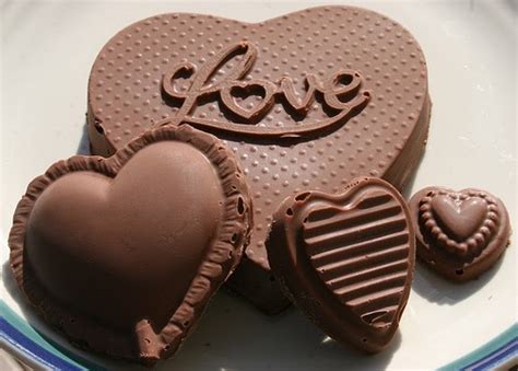 Valentine's Day Chocolate, Heart Chocolate Box , Valentines Chocolate ...