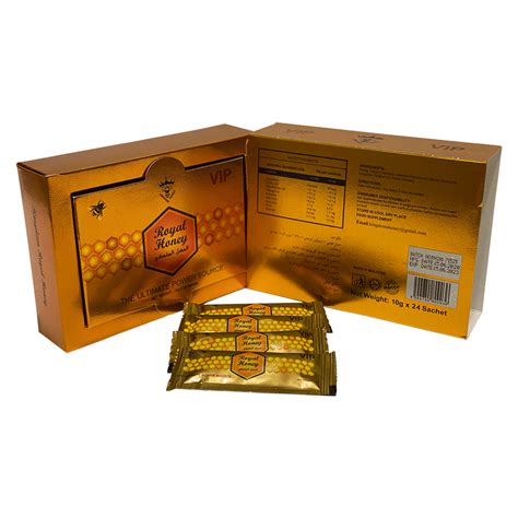 Packs Of Royal Honey For Men Gold Sachets G