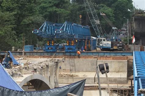 Memasuki Pekan Ke Pembangunan Ulang Jembatan Otista Kota Bogor